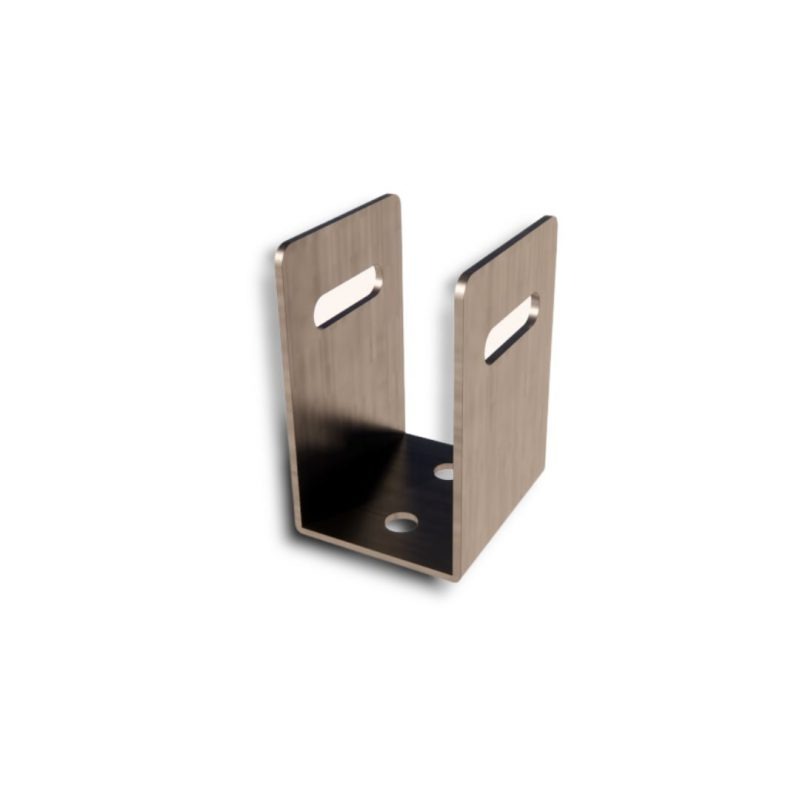 Resysta Aluminium U-Bracket 2 Inch